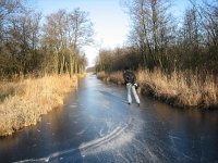 NL, Overijssel, Steenwijkerland, Weerribben 21, Saxifraga-Harry van Oosterhout : winter, schaatsen, ijs, sport, recreatie